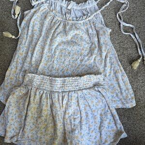 Laura Ashley Textured Floral Fabric